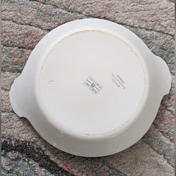 Porcelaine D'auteuil French au gratin dishes set of three - Picture 7 of 8